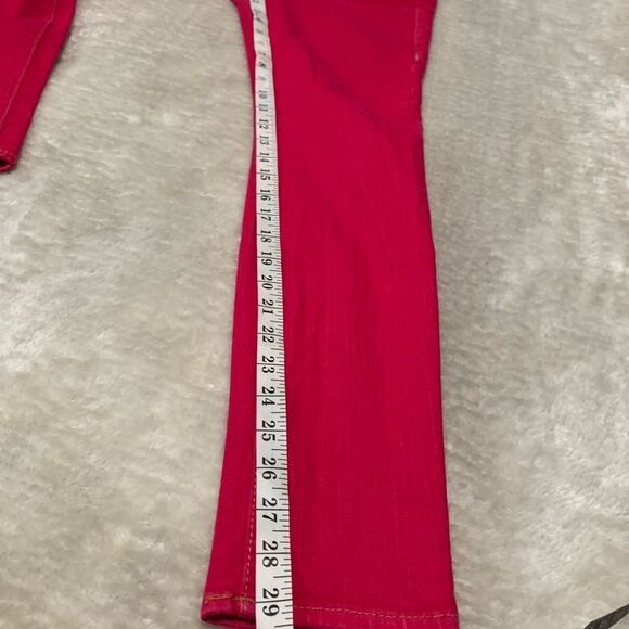 True Religion Womens Pink Skinny Denim Jeans Size 26 26x29 Pants‎ Stretch - Picture 5 of 9